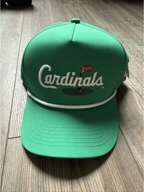 St Louis Cardinals Golf Hat Green MLB Cap Baseball Masters Snapback NWT